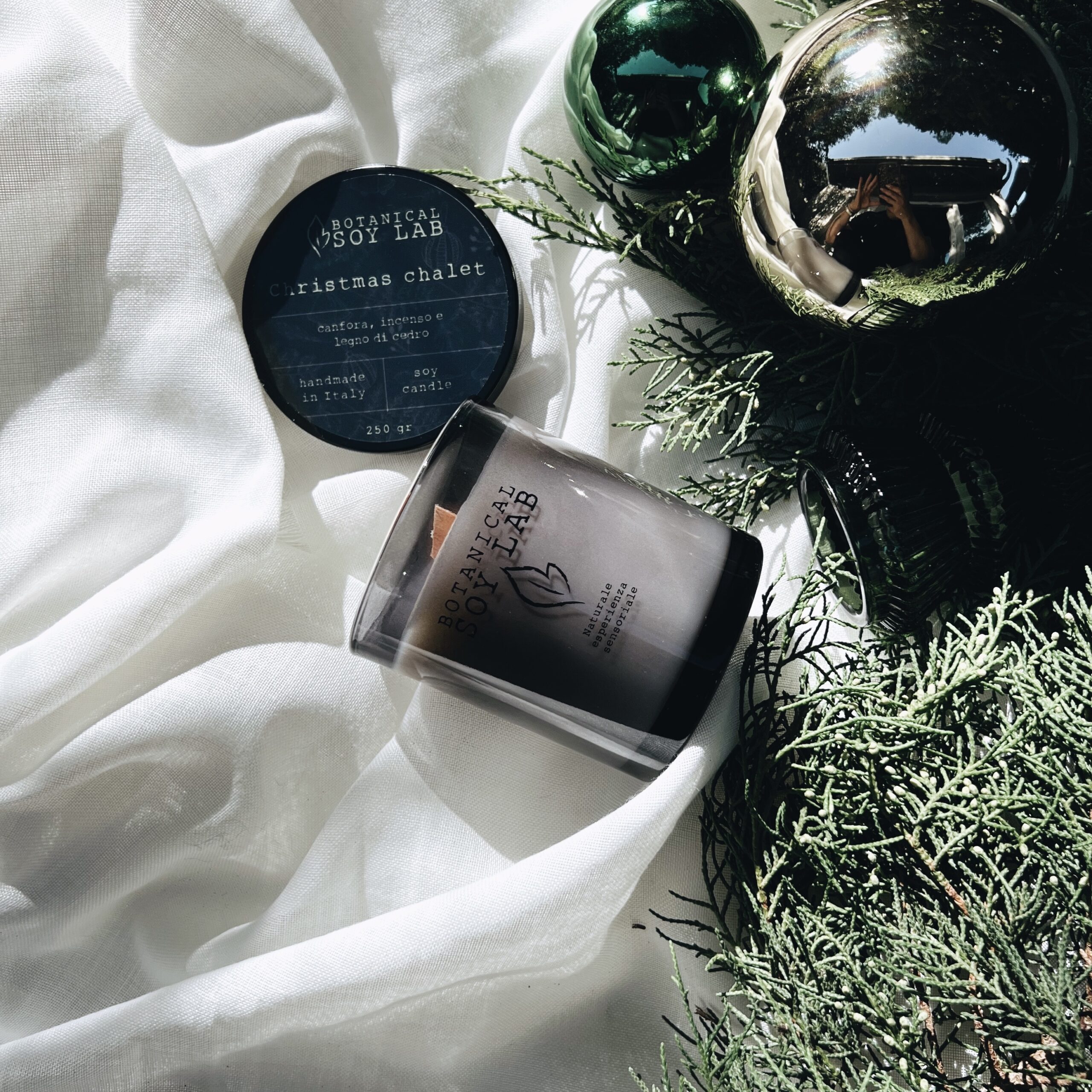 Vetro fumè• CHRISTMAS CHALET